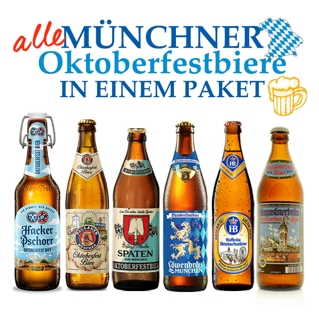 Münchner Oktoberfestbier Mixpaket