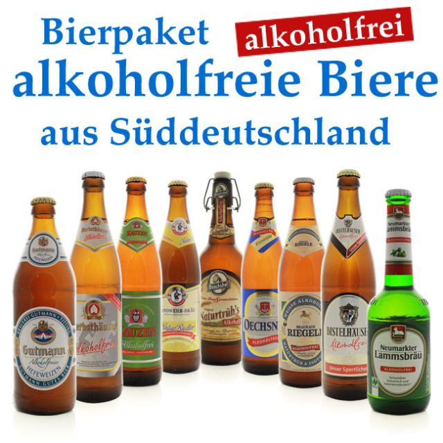Bierpaket Alkoholfreie Biere aus Süddeutschland