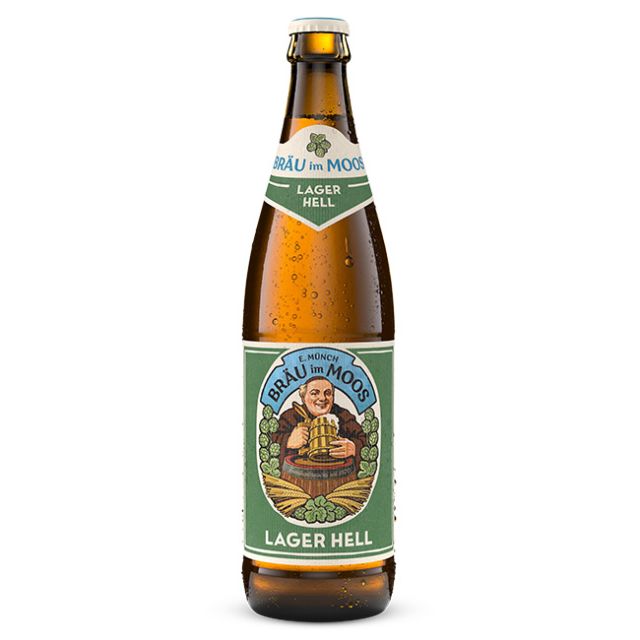 Bräu im Moos Lager Hell 0,5 ltr.