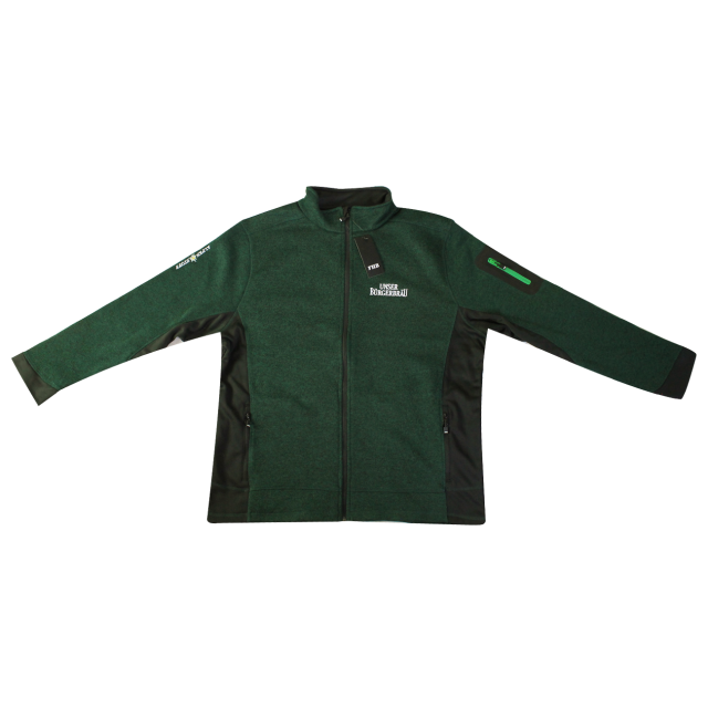 Feinstrick-Fleecejacke Herren