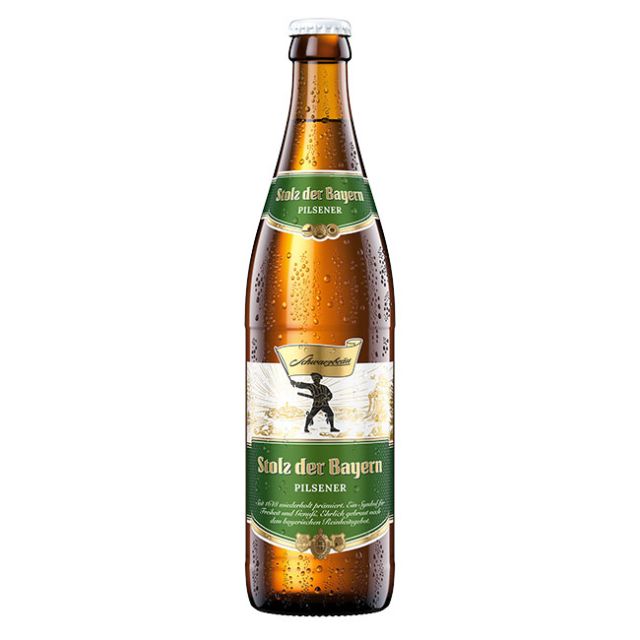Schwarzbräu Stolz der Bayern Pilsener