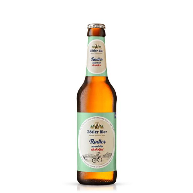 Zötler Radler naturtrüb alkohlfrei