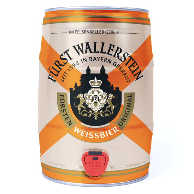 Fürst Wallersein Weißbier Partyfass