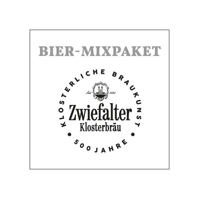 Mixpaket Biere der Zwiefalter Klosterbräu