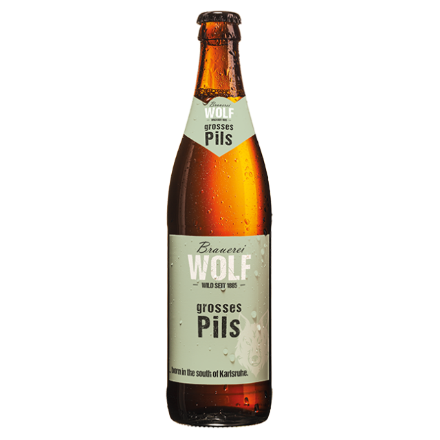 Wolf großes Pils - 9 Flaschen