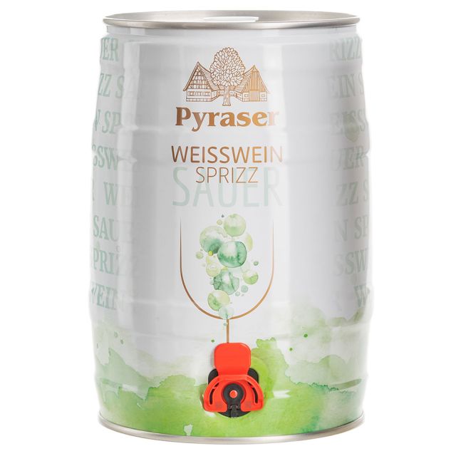 Pyraser Weisswein Sprizz sauer - 5 Liter Partyfass